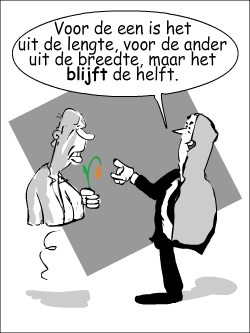 Zorg voor de helft